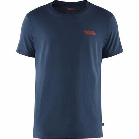 Fjallraven Tilbud T-Shirt Herre Torneträsk Mørkeblå CILQ54106